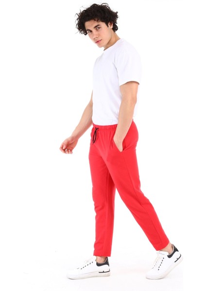 Jeans Basic Style Lastiksiz Paça Slim Fit Erkek Eşofman Altı