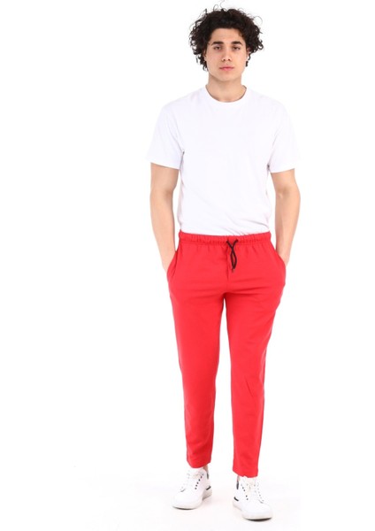 Jeans Basic Style Lastiksiz Paça Slim Fit Erkek Eşofman Altı