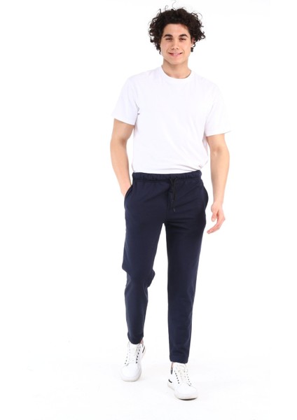 Jeans Basic Style Lastiksiz Paça Slim Fit Erkek Eşofman Altı