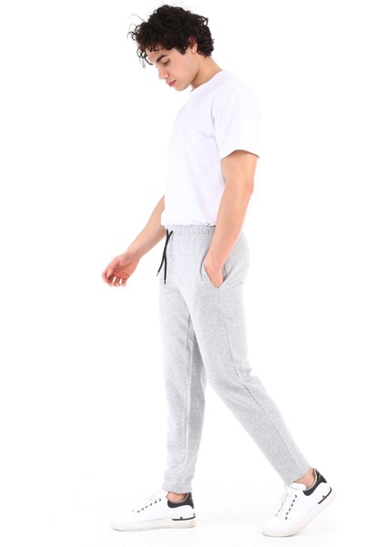 Jeans Basic Style Lastiksiz Paça Slim Fit Erkek Eşofman Altı