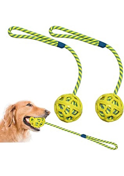 Ball With Handle Dog Rope Köpek Oyuncağı