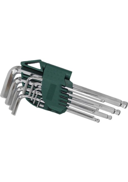 9 Paket Top Başlığı Sonu Hex Anahtarı H1.5, H2, H2.5, H3, H4, H5, H6, H8, H10 (Yurt Dışından)