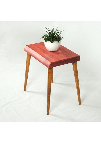 Doğal Ağaç Masif Köşeli Yan Sehpa ( Ağaç Ayak ) indirimleri