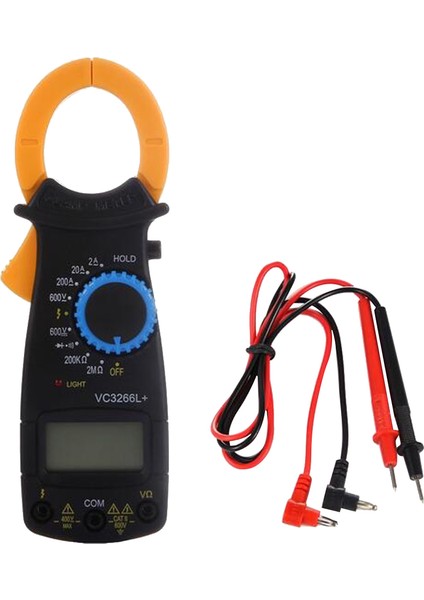 VC3266L LCD Dijital Kelepçe Multimetre Ac Dc Volt Gerilim Ohm Elektronik (Yurt Dışından)