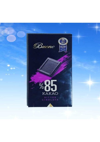 %85 Kakaolu Bitter Çikolata 100GR