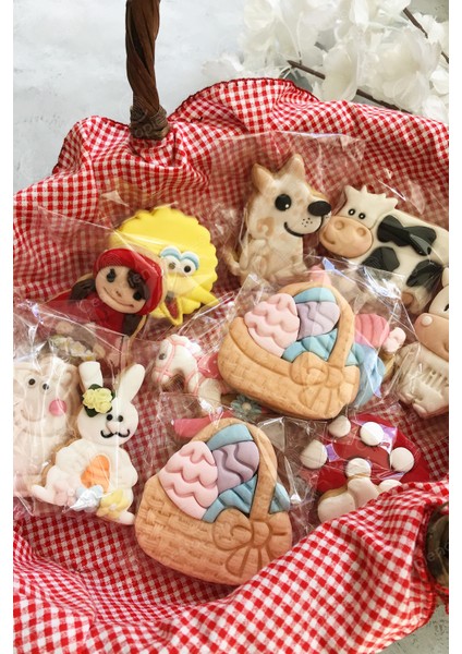 Paskalya Yumurta Sepeti Hamur Şekillendirici Turuncu modelleri