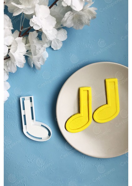 Beyaz Nota Kurabiye Kalıbı fiyatları