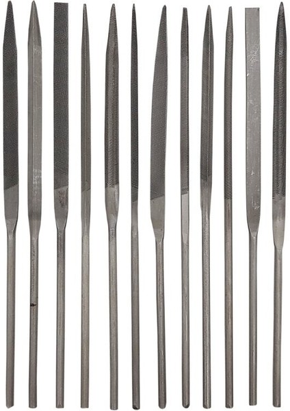 Saatçi Eğe Seti 14CM 12 Parça