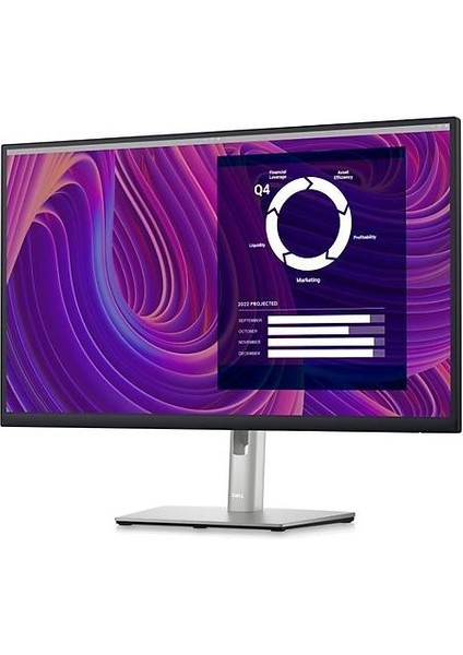 P2723D 27'' 2560X1440 Qhd Pivot 60Hz 8ms (Hdmı+Dp) IPS Monitör