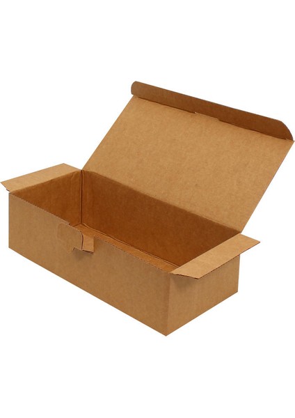 26x12x7,5 cm Kilitli Kutu - Kraft(10 Adet)