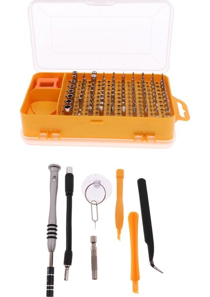 110 In 1 Çok Bit Hassas Tornavida Cımbız Cep Telefonu Tamir Aracı (Yurt Dışından)