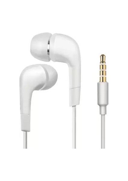 5840 Mikrofonlu Kablolu Kulakiçi 3.5mm Kulaklık Beyaz