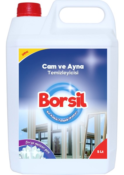 Cam ve Ayna Temizleyici 5 L