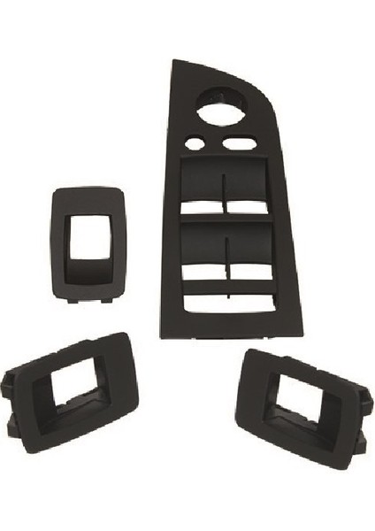 Bmw E90+LCI Cam Düğme Çerçeve Seti Siyah 2005-2012