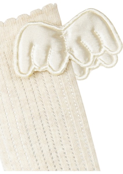 Kanat Aksesuarlı Dizaltı Bebek Çorabı modelleri