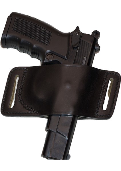 Canik TP9, Sar 9, Sar9 Mete, SA XD, HS, Zigana T, Zigana Sport, Girsan MC 28 SA Deri Tabanca Kılıfı - Solak - K-L-659-S