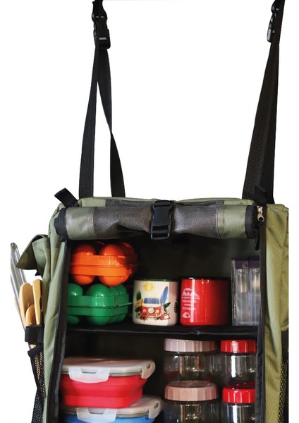 Campout Su Geçirmez Taşınabilir Mutfak Seti Doğa Yürüyüşleri için Pratik Kullanım fırsatları