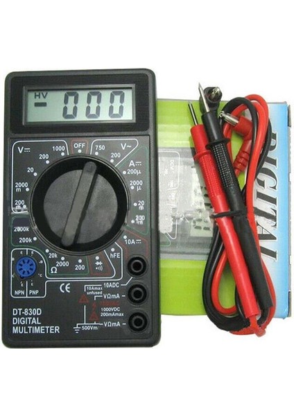 830 Dijital Multimetre Avometre-Elektrik Ölçüm modelleri