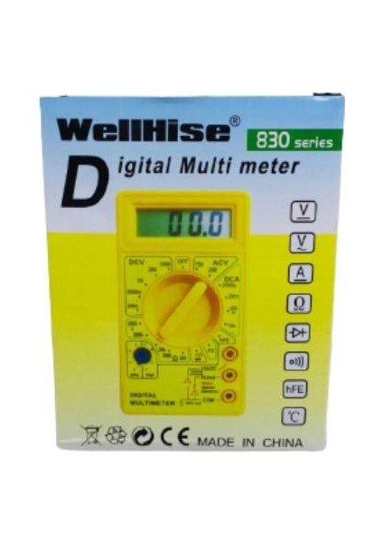 830 Dijital Multimetre Avometre-Elektrik Ölçüm fırsatları