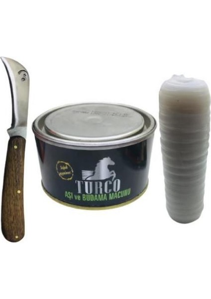 Turco T102 Aşı Çakısı Aşı Bandı Aşı Macunu 250 Gr. 3 Lü Set