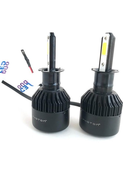 Duo H3 LED Xenon 6000 Lümen Headlight