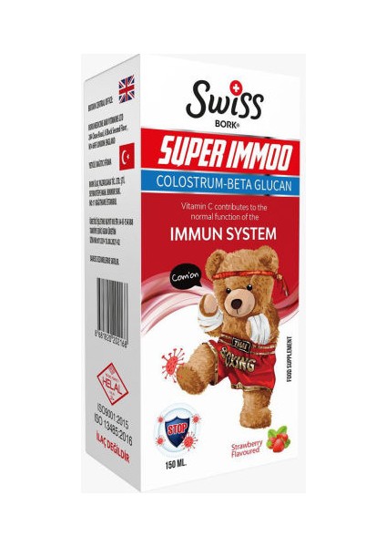 Super Immoo Colostrum Beta Glucan 150ML Şurup