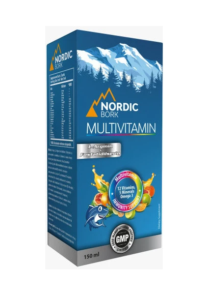 Bork Multivitamin 150ML Şurup