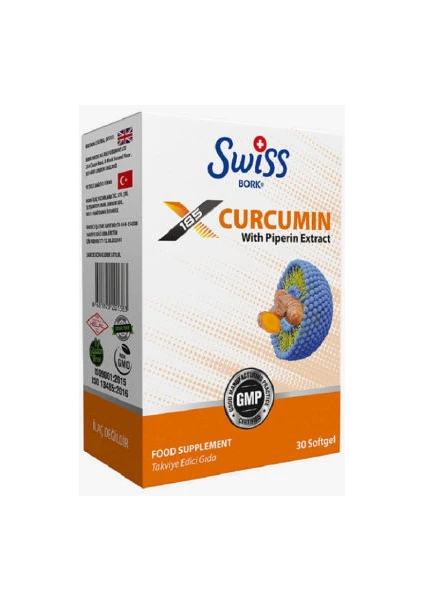 Bork Curcumin ( Zerdeçal) 30 Softgel