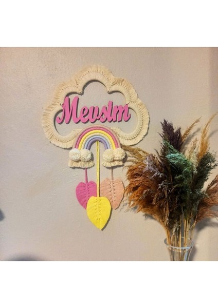 Makrome Bebek Kapı Süsü(Saçaksız)