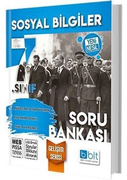 Bulut Eğitim ve Kültür Yayınları 7. Sınıf Sosyal Bilgiler Soru Bankası - Kolektif