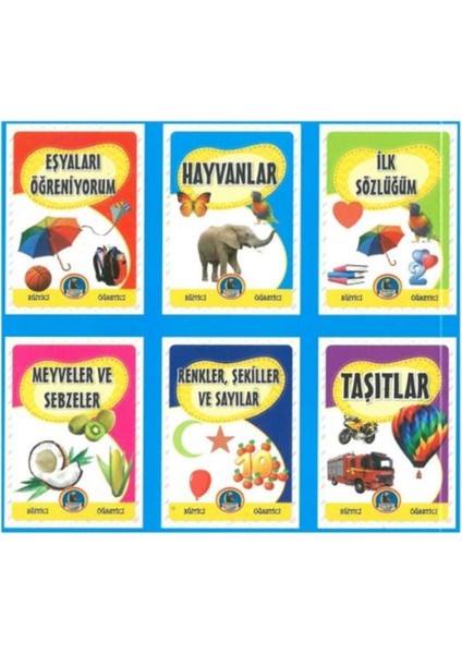 Meraklı Gözler 6 Kitap Set - Kolektif