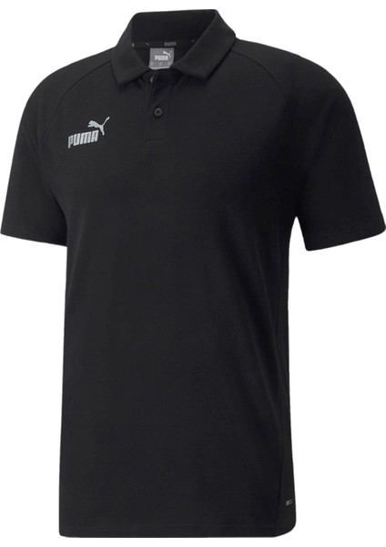 Teamfinal Casuals Polo Erkek Futbol Polo Tişörtü 65738403 Siyah