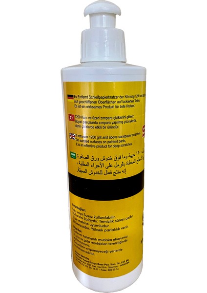 Protect B1 Liquid Ultra Cut Kalın Pasta 250ML Menşei Almanya