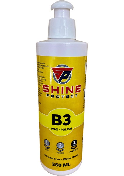 Protect B3 Wax Polish CILA250ML Menşei Almanya