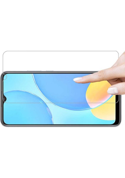 Samsung Galaxy A32 4g Ekran Koruyucu Kısa Temperli Sert Cam 9H Kırılmaz Cam Koruma Maxi