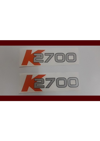 Kıa Motors Etiket K2700 SET fiyatları