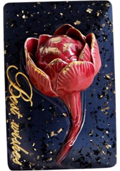 Sanat Seramik Gül Heykeli Noel Için Heykeller (Yurt Dışından)