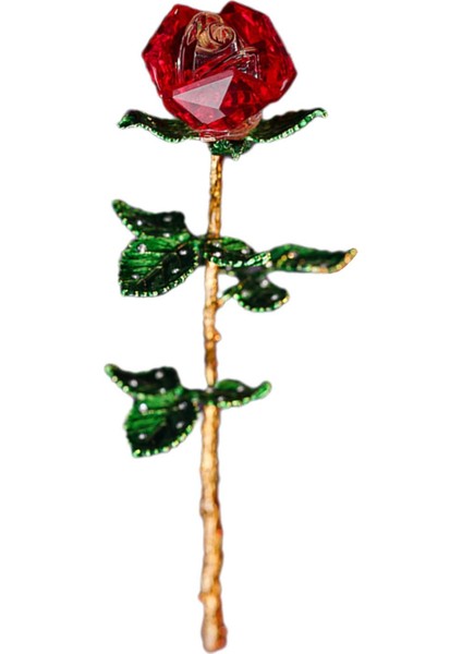 Kristal Gül Heykelcik (Yurt Dışından)