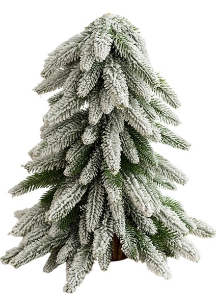 Nordic Stil Pe Noel Ağacı Masa Şömine Yemek Odası Parti Noel Ağaçları Kar Yeşil Ağaç (Yurt Dışından)