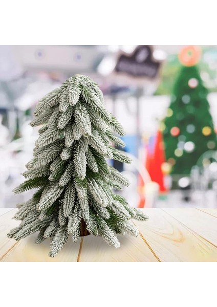 Nordic Stil Pe Noel Ağacı Masa Şömine Yemek Odası Parti Noel Ağaçları Kar Yeşil Ağaç (Yurt Dışından) modelleri