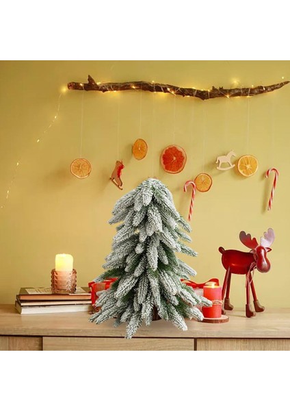 Nordic Stil Pe Noel Ağacı Masa Şömine Yemek Odası Parti Noel Ağaçları Kar Yeşil Ağaç (Yurt Dışından) fırsatları