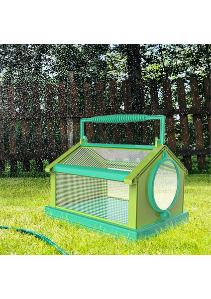 Taşıma Kolu ile Katlanır Böcek Kelebek Habitat Kafes Caterpillars Gölü Mavi (Yurt Dışından) indirimleri