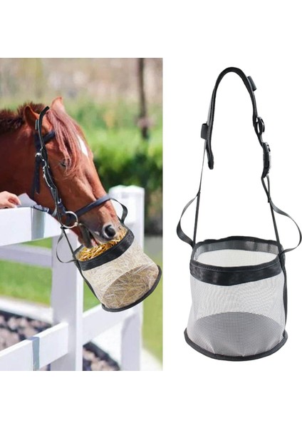 Büyük Yavaş Besleme Saman Net Çanta Organizatör Besleyici Çanta Yabani Depolama Saman Tote Çanta 27.5X28 cm (Yurt Dışından) modelleri