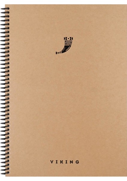 Çizgili Defter La Plume Viking Borazan 20 x 28 cm 100 Yaprak