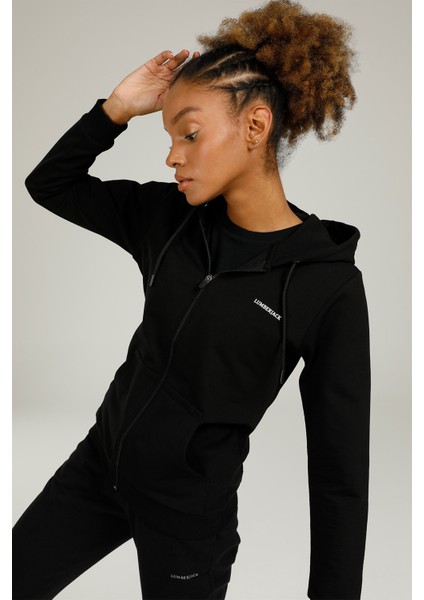 Kadın Sweatshirt Fermuarlı Hoodie SN77 Siyah/black 22S4200SN77 indirimleri