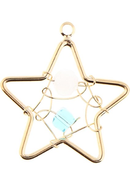 2 Adet Pirinç Charms Kolye Dıy Takı Yapımı Için Bulgular Yapma - Yıldız, 22X20MM (Yurt Dışından) fırsatları
