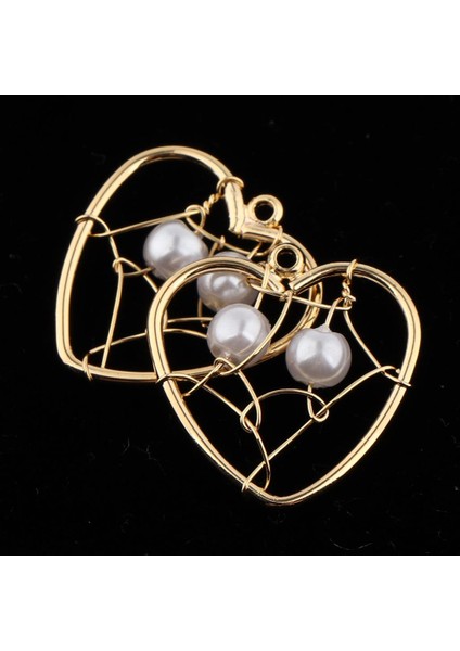 2 Inci Charms Kalp Yıldız Şekli Kolye Takı Yapımı Dıy Kolye Küpe (Yurt Dışından) fırsatları