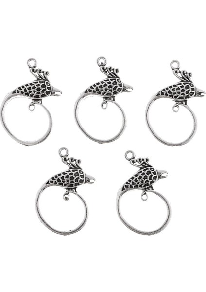 5x Alaşım Phoenix Kolye Charm Küpe Aksesuar Dıy Zanaat Antik Gümüş (Yurt Dışından) fiyatları