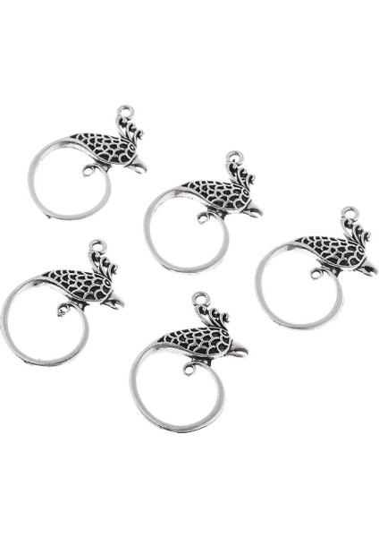 5x Alaşım Phoenix Kolye Charm Küpe Aksesuar Dıy Zanaat Antik Gümüş (Yurt Dışından) fırsatları