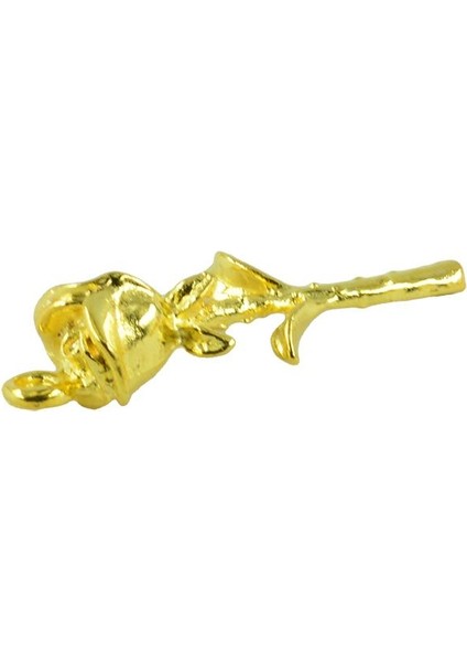 10 Adet Gül Çiçek Charms Kolye Çiçek Toplu Charms 36X15MM Altın (Yurt Dışından) fırsatları